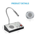 RL-9909 Two-Way Window Intercom System for Counter