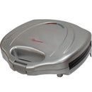 RAMTONS RM/114 2-Slice Sandwich Toaster Silver – Fast Heating, Non-Stick Plates, Compact Design, Easy to Clean, Home & Kitchen Use