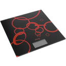 RAMTONS RM/285 Black & Red Bathroom Scale – Analog Weighing Scale, High Accuracy, Durable Platform, Easy-to-Read Dial, Home Use
