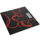 RAMTONS RM/285 Black & Red Bathroom Scale – Analog Weighing Scale, High Accuracy, Durable Platform, Easy-to-Read Dial, Home Use
