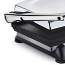 Ramtons RM/307 Panini Maker Sandwich Press Metal Top- Non-Stick Plates, Fast Heating, Even Grilling, Home & Kitchen Use