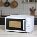 Ramtons RM/328 20L Manual Microwave Oven – Compact Design, Power, Multiple Cooking Levels, Easy-to-Use Dial Controls, Home & Kitchen Use