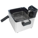 Ramtons RM/370 Deep Fryer Stainless Steel – Fast Heating, Adjustable Temperature, Easy to Clean, Home & Kitchen Use