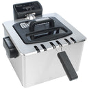 Ramtons RM/370 Deep Fryer Stainless Steel – Fast Heating, Adjustable Temperature, Easy to Clean, Home & Kitchen Use