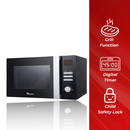 Ramtons RM/551 25L Microwave + Grill – Grill & Microwave Functions, Fast & Even Cooking, Perfect for Home, Office & Small Commercial Use