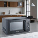 Ramtons RM/573 20L Manual Microwave Oven – Compact Design, Powerful Heating, Easy Manual Controls, Ideal for Home, Office & Small Commercial Use