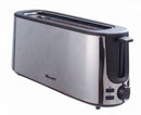 RAMTON RM/586 2-Slice Wide Slot Pop-Up Toaster – Stainless Steel, Fast Heating, Adjustable Browning, Extra-Wide Slots, Home & Kitchen Use