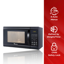 Ramtons RM/588 23L Digital Microwave Oven Black – Large Capacity, Multiple Cooking Functions, Easy Digital Controls, Perfect for Home, Office