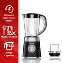 Ramtons RM/673 1.5L Capacity Blender + Mill –  5 Speed Settings, Stainless Steel Blades, Multi-Functional, Home & Kitchen Use