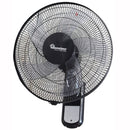 Ramtons RM/676 16" Wall Fan 3 Speed with Remote – Powerful Airflow, Remote Control Convenience, Space-Saving Wall Mount Design, Ideal for Home, Office & Commercial Use