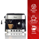 Ramtons RM/753 Cappuccino Maker – Milk Frother, Espresso & Coffee Brewing, Stainless Steel, Home & Kitchen Use