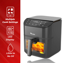 Ramtons RM/755 5.5L Digital Air Fryer – Oil-Free Cooking, Touch Control Panel, Fast Air Circulation, Temperature Control, Home & Kitchen Use