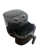 Ramtons RM/758 6L Manual Air Fryer Oil-Free – Large Capacity, Rapid Air Technology, Adjustable Temperature, Timer Control, Healthy Cooking, Home & Kitchen Use