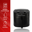 Ramtons RM/758 6L Manual Air Fryer Oil-Free – Large Capacity, Rapid Air Technology, Adjustable Temperature, Timer Control, Healthy Cooking, Home & Kitchen Use