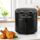 Ramtons RM/758 6L Manual Air Fryer Oil-Free – Large Capacity, Rapid Air Technology, Adjustable Temperature, Timer Control, Healthy Cooking, Home & Kitchen Use