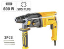 UyuStools UY-RTM20 Rotary Hammer – 20mm Heavy-Duty Electric Hammer for Concrete, Masonry & Construction, SDS-Plus Chuck, Variable Speed Power Tool for Drilling and Chiseling
