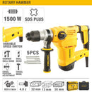UYUSTOOLS UY‑RTM32 Rotary Hammer – Heavy-Duty 32mm SDS Plus Electric Drill, Concrete Chiseling & Drilling, High Power Industrial Construction Tool