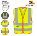Ingco RV83XL Size XL High-Visibility Reflection Safety Vest – Durable, Lightweight & Worksite Compliant