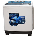 Ramtons RW/155 12KG Twin Tub Semi-Automatic Washer – Large Capacity, Efficient Washing & Spinning, Easy Manual Controls, Ideal for Home