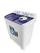 Ramtons RW/225  7KG Twin Tub Semi-Automatic Washer – Efficient Washing & Spinning, Easy Manual Controls, Ideal for Home