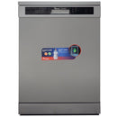 Ramtons RW/300 Dishwasher – 12 Place Settings, Energy Efficient & Sleek Silver Design