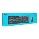 Rapoo X120Pro Wired Keyboard and Mouse Combo - Provides reliable and comfortable everyday computing with smooth typing and precise mouse control for home and office use