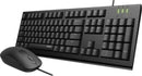 Rapoo X120Pro Wired Keyboard and Mouse Combo - Provides reliable and comfortable everyday computing with smooth typing and precise mouse control for home and office use