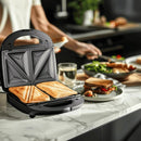 Rashnik RN-1702 2 Slice Sandwich maker – A convenient kitchen appliance that allows quick and easy preparation of hot, crispy sandwiches for everyday meals