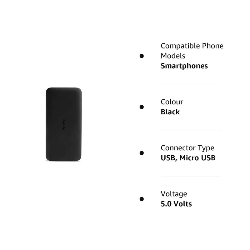 Xiaomi  26923 Redmi 10000mAh 10W Power Bank
