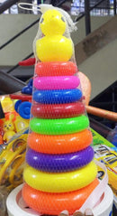 Ring Toy 9  Different Multi Colour Rings