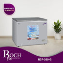 Roch RCF-350-G, 282L Chest Freezer – Energy Efficient Deep Freezer with Spacious Storage Capacity & Reliable Cooling Performance, 282L Chest Freezer – Energy Efficient Deep Freezer with Spacious Storage Capacity & Reliable Cooling Performance