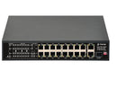 Secureye 16-Port Fast Ethernet PoE Switch + 2GE Uplink & 1 SFP – 300W PoE High-Capacity Network Switch (S-16FE-2UG-1UF)