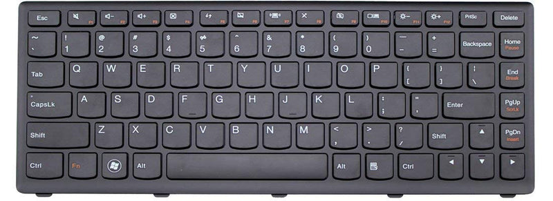 Lenovo Ideapad S400 Laptop Replacement Keyboard (Also Works With Lenovo Ideapad S300, S305, S400T, S405, S410)