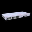 Huawei CloudEngine S310-24P4S Gigabit PoE 24-Port Network Switch - L2+ (Static Router), 24*10/100/1000 BASE-T ports, 4*GE SFP Ports, POE+(370W)