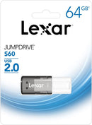 Lexar S60 64GB USB flash drive for computers