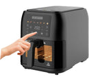 BLACK+DECKER SAF80W-B5 Digital Air Fryer 8L – Rapid Air Technology, Healthy Frying &amp; Large Capacity