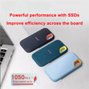 SANDISK E61 Extreme Portable External SSD V2 1TB - High-Speed USB 3.2 Gen 2, Durable IP55 Water &amp; Dust Resistant Black SSD