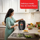 SANFORD SF2457AF Manual Air Fryer 3.5L, 1400W, Healthy Oil-Free Cooking, 5 Presets, Adjustable Temperature 80-200°C, 60-Min Timer, Overheat Protection, Cool-Touch Handle
