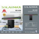 Solarmax SB-606 2.1CH 12000W Soundbar – Bluetooth, AUX &amp; FM Radio High-Power Home Entertainment System