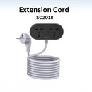 LDNIO SC2018 5M Power Extension – 2 Universal Outlets 