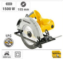 Uyustools UY-SCC02 Wood Circular Saw 1400W - Heavy-Duty Electric Wood Cutting Power Tool for Precision Carpentry & DIY Projects