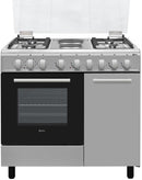 SCL Free-Standing Cooker SCL-FC9642BSI – 90x60 gas burners with electric oven, durable construction, low-noise operation, and energy-efficient performance for modern kitchens.
