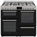 SCL Free‑Standing Cooker SCL‑FC167TSI – 100×60 cm with 6 gas burners, 1 wok burner, triple multifunction oven, and durable semi-inox finish.
