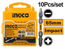 Ingco SDBIM21HL133  Impact Screwdriver Bit 10PCS/Set