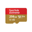 SanDisk Extreme 256GB microSD card up to 650MB/s write speed