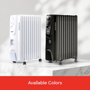 Sanford SF12110H 2400W 11-Fin Oil Filled Radiator Heater with Turbo Fan – Efficient Heater for fast, even heating at home or office