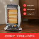 Sanford SF1284HRH 1200W 3-Element Halogen Heater – Remote Control and timer for fast, convenient warmth at home or office