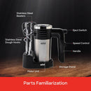 Sanford SF1337HM 200W Hand Mixer with Turbo Speed &amp; Stainless Steel Body – Powerful 2-Speed Mixer for Home Baking