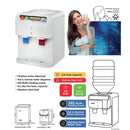Sanford SF1404WD Table Top Water Dispenser – Compact tabletop dispenser with hot and cold water for convenient home or office use