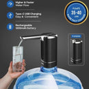 Sanford SF1801BWD Rechargeable Automatic Water Dispenser – 1200mAh battery, one-touch operation, USB charging, and universal bottle compatibility for easy, hygienic water dispensing at home or office.